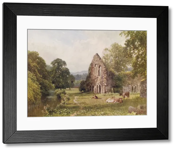 Framed Print : Waverley Abbey / Surrey Framed Print : Waverley Abbey / Surrey