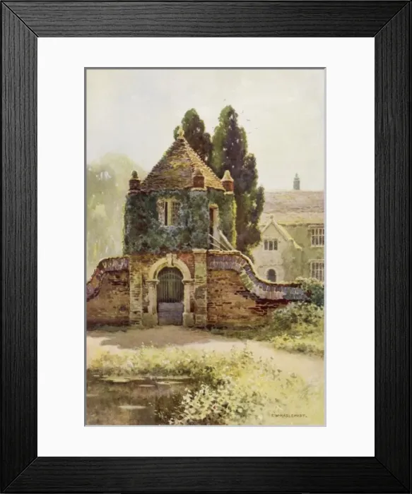 Framed Print : Wessex / Poxwell Manor Framed Print : Wessex / Poxwell Manor