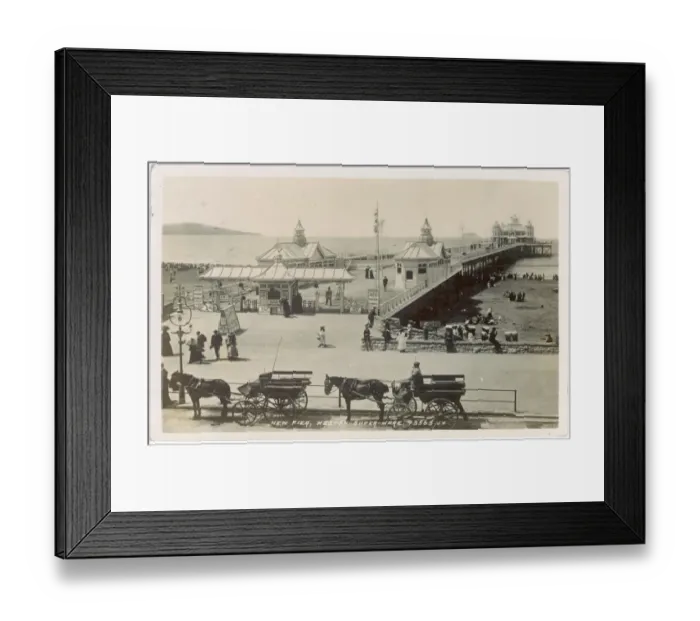 Framed Print : Weston-Super-Mare / 1907 Framed Print : Weston-Super-Mare / 1907