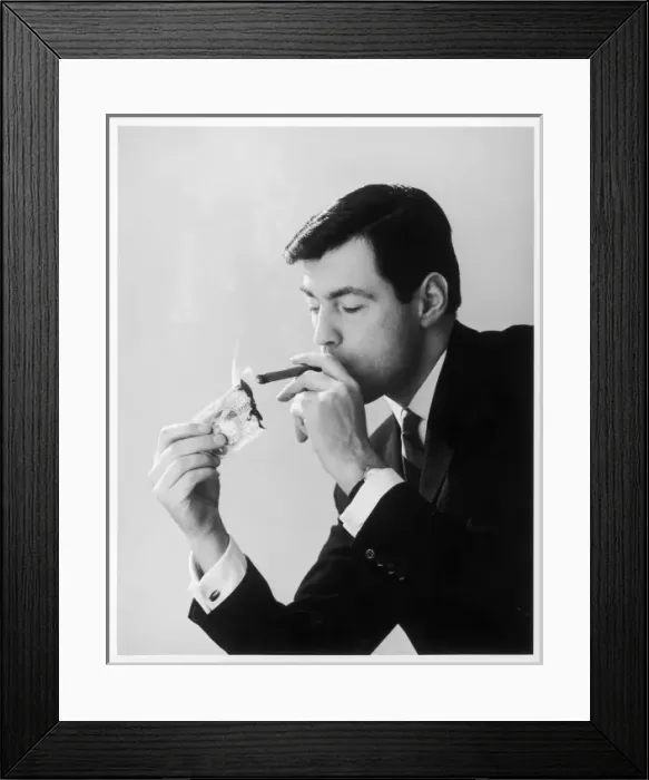 Framed Print : Sucessful Tycoon