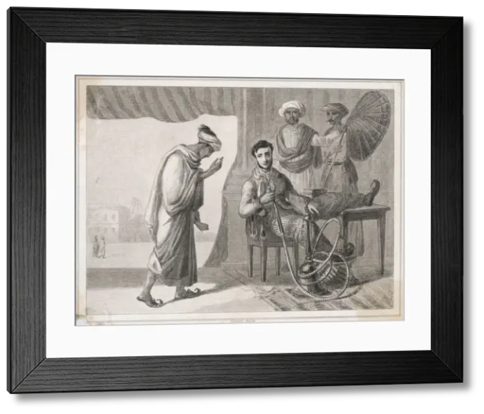 Framed Print : British Official, India Framed Print : British Official, India