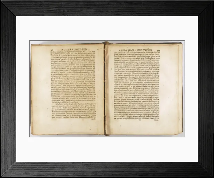 Framed Print : Printing in Latin 1687 Framed Print : Printing in Latin 1687