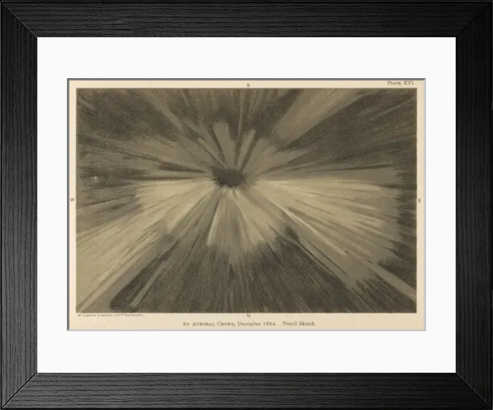 Framed Print : Nansen Aurora - 3 Framed Print : Nansen Aurora - 3