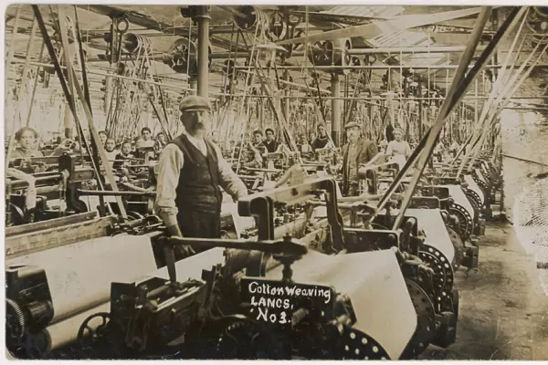 Cotton Weaving  /  Lancs