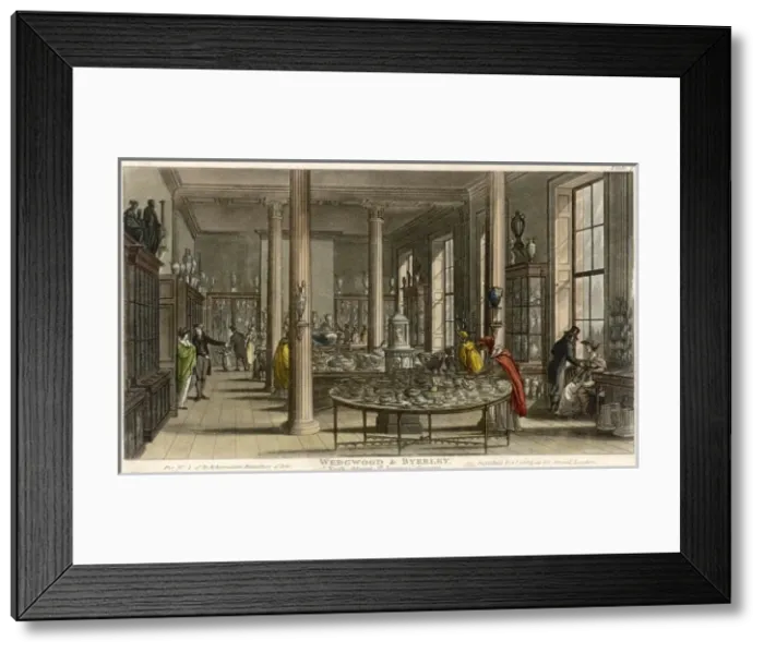 Framed Print : Wegdwood & Byerley / 1809 Framed Print : Wegdwood & Byerley / 1809