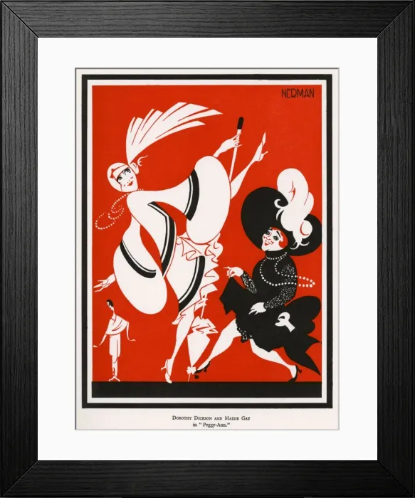 Framed Print : Dorothy Dickson / Nerman Framed Print : Dorothy Dickson / Nerman