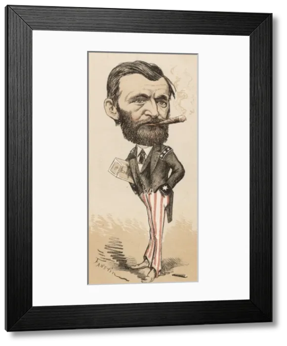 Framed Print : Ulyssess Grant / Figaro Framed Print : Ulyssess Grant / Figaro