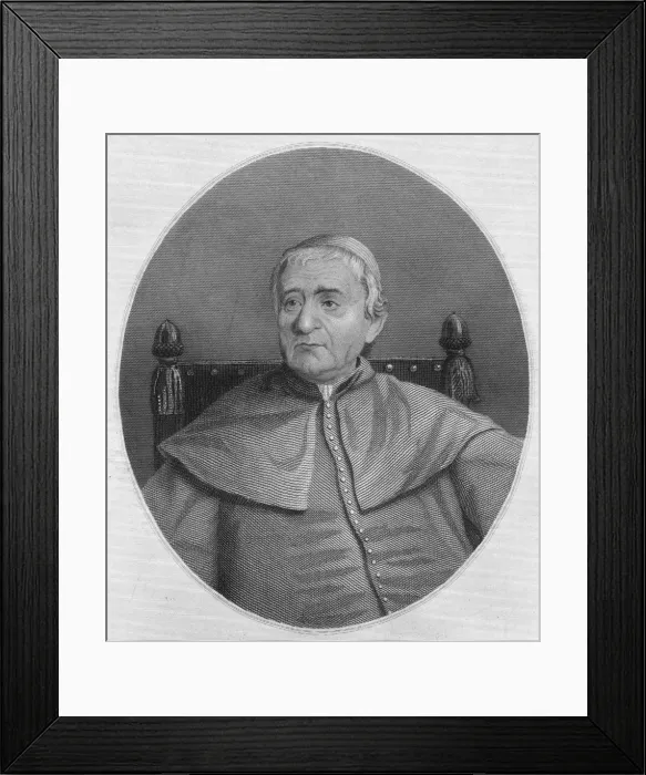 Framed Print : Pope Gregorius XVI Framed Print : Pope Gregorius XVI