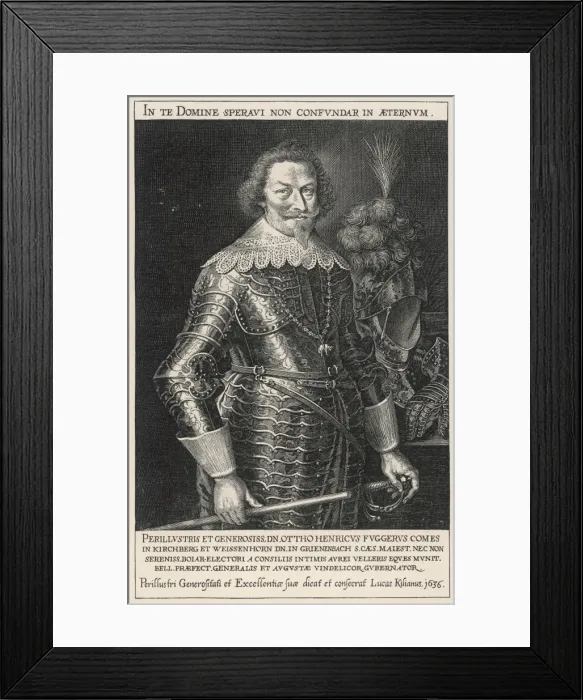 Framed Print : Otto Heinrich Fugger Framed Print : Otto Heinrich Fugger