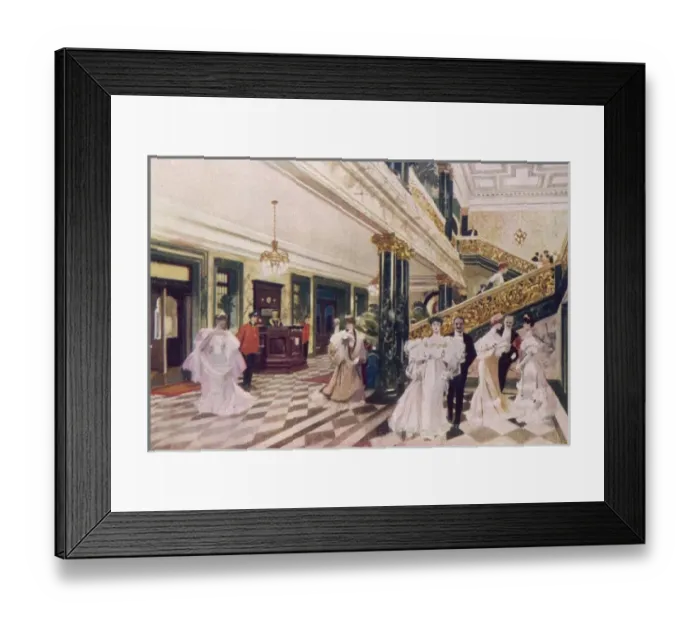 Framed Print : Edinburgh Station Hotel Framed Print : Edinburgh Station Hotel