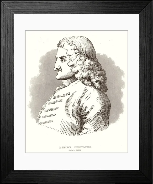 Framed Print : Fielding / After Hogarth Framed Print : Fielding / After Hogarth