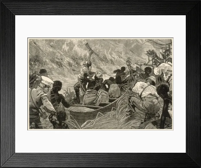 Framed Print : Stanley / Lt. Stairs Framed Print : Stanley / Lt. Stairs