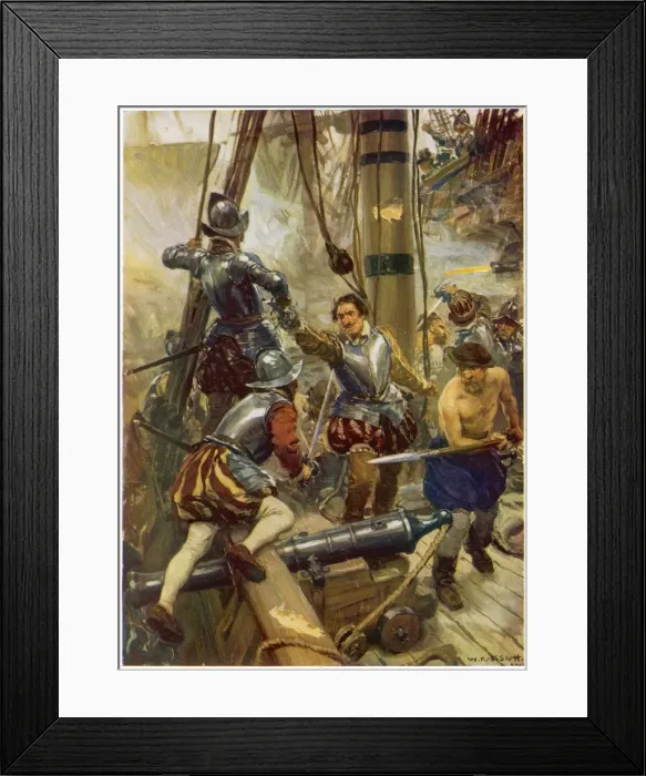 Framed Print : Spanish Sink Revenge Framed Print : Spanish Sink Revenge