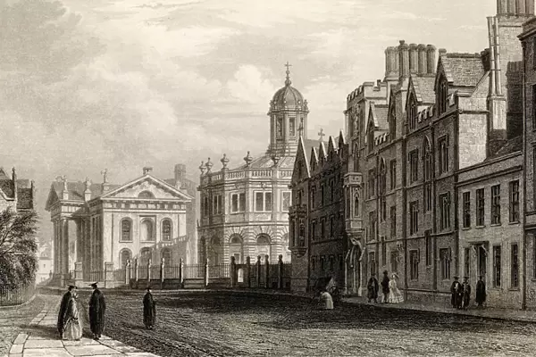 Oxford  /  Broad Street 1830