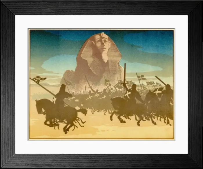 Framed Print : Sphinx - Crusades Era Framed Print : Sphinx - Crusades Era