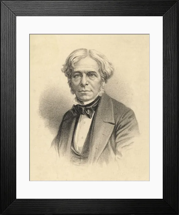 Framed Print : Faraday / Anon Eng Framed Print : Faraday / Anon Eng