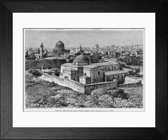 Framed Print : Israel Jerusalem Framed Print : Israel Jerusalem