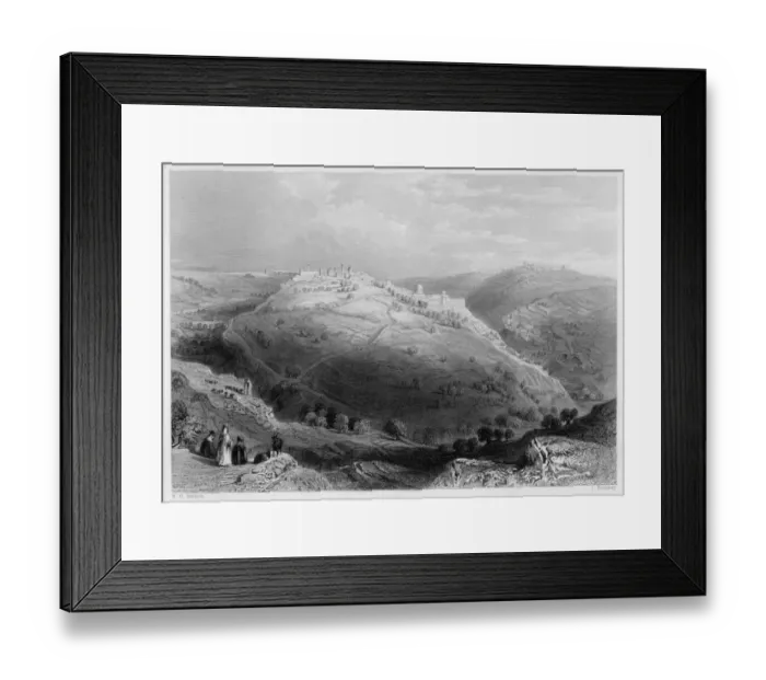Framed Print : Israel Jerusalem Framed Print : Israel Jerusalem
