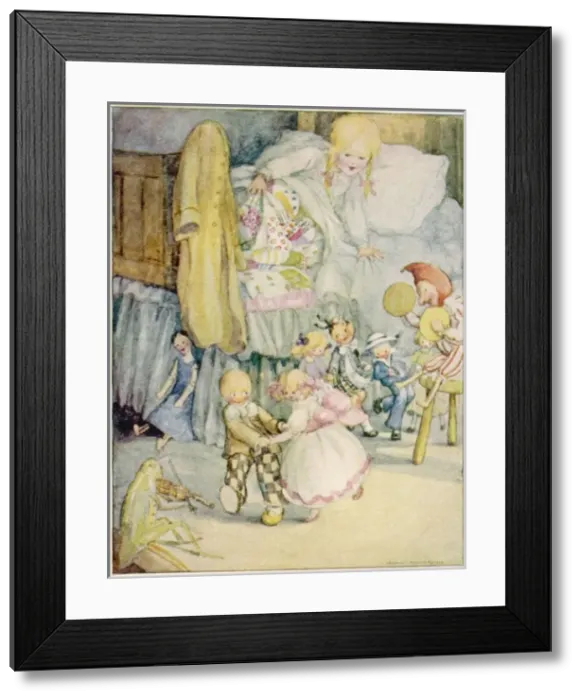 Framed Print : All the Dolls Began to Dance Framed Print : All the Dolls Began to Dance