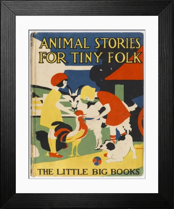Framed Print : Animal Stories for Tiny Folk Framed Print : Animal Stories for Tiny Folk