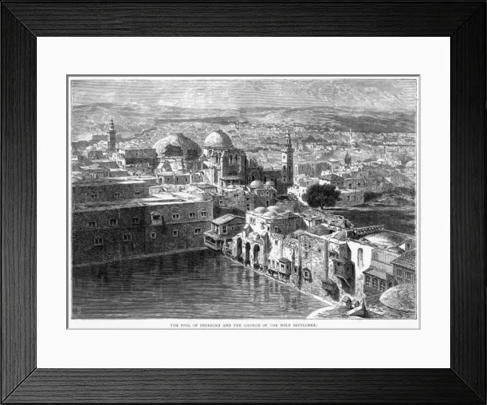 Framed Print : Israel Jerusalem Framed Print : Israel Jerusalem
