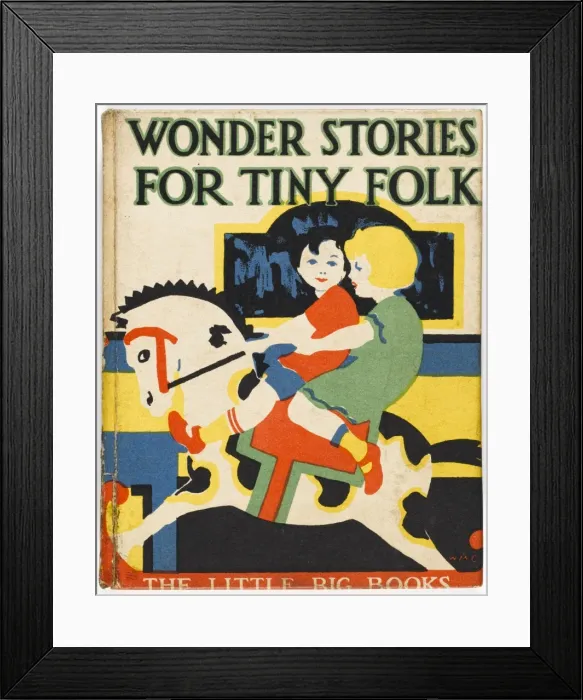 Framed Print : Wonder Stories for Tiny Folk Framed Print : Wonder Stories for Tiny Folk