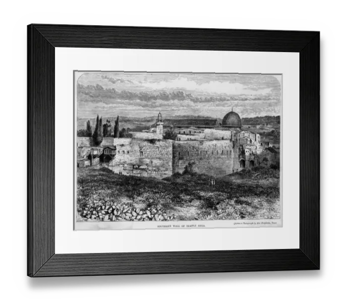 Framed Print : Israel Jerusalem Framed Print : Israel Jerusalem