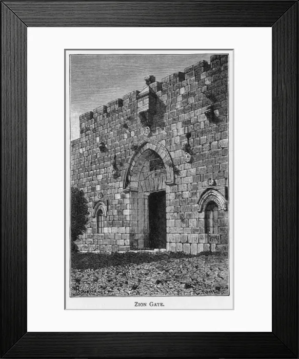 Framed Print : Israel Jerusalem Framed Print : Israel Jerusalem