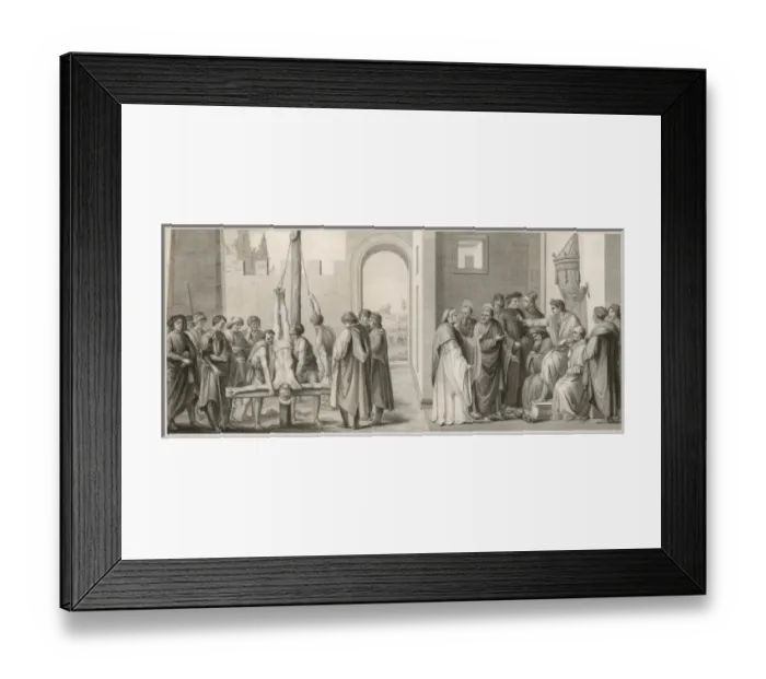 Framed Print : Saint Peter Crucified Framed Print : Saint Peter Crucified