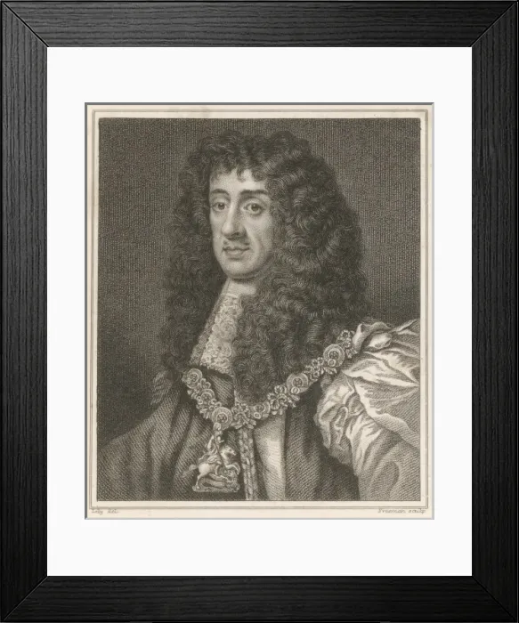 Framed Print : Charles Ii / Lely Framed Print : Charles Ii / Lely