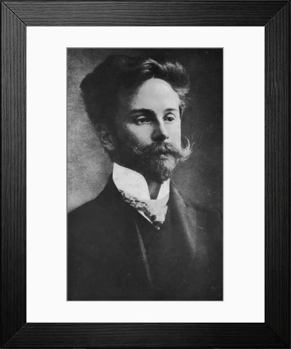 Framed Print : Scriabin / Hull 1911 Framed Print : Scriabin / Hull 1911