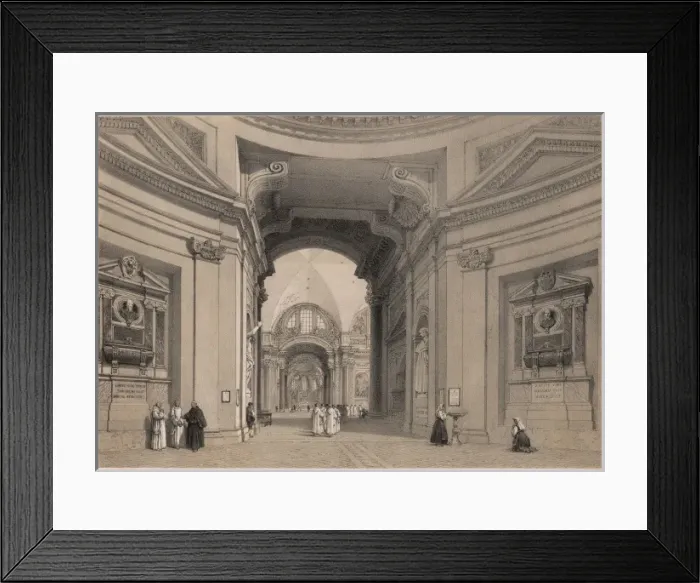 Framed Print : Rome / Sta Maria Angeli Framed Print : Rome / Sta Maria Angeli