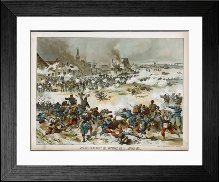 Framed Print : Franco-Pruss / Bapaume Framed Print : Franco-Pruss / Bapaume