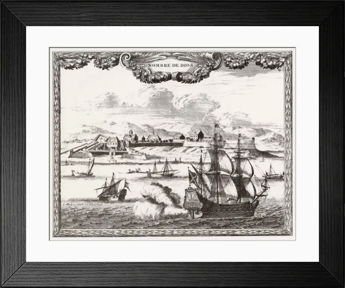 Framed Print : Panama / Nombre De Dios Framed Print : Panama / Nombre De Dios