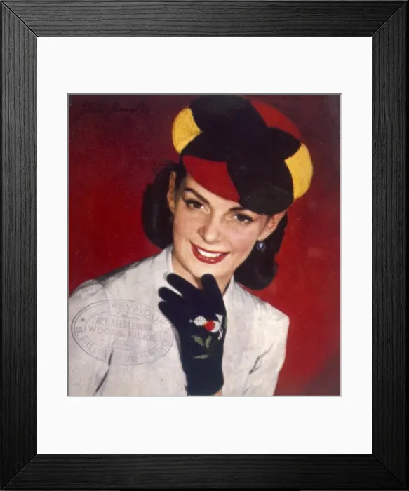 Framed Print : Harlequin Knitted Cap Framed Print : Harlequin Knitted Cap