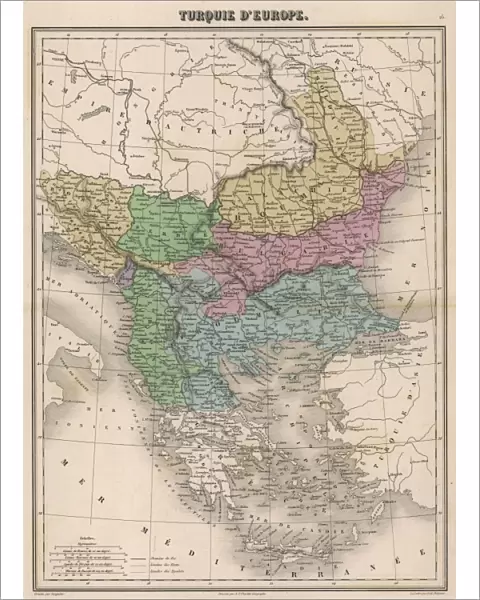 Map  /  Europe  /  Balkans C1850