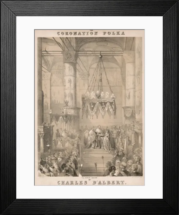 Framed Print : Coronation / Moscow 1896 Framed Print : Coronation / Moscow 1896