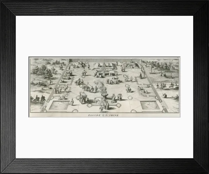 Framed Print : Religion / China / Pagoda 1 Framed Print : Religion / China / Pagoda 1