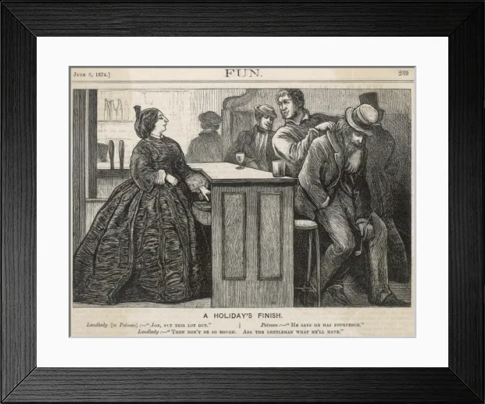 Framed Print : Drunk in Pub Framed Print : Drunk in Pub