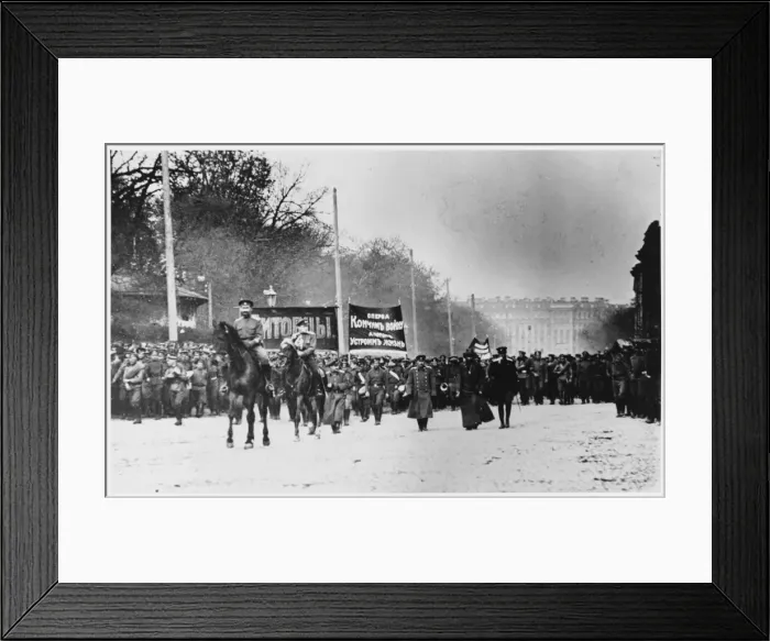 Framed Print : Bolshevik Demo Petrograd Framed Print : Bolshevik Demo Petrograd