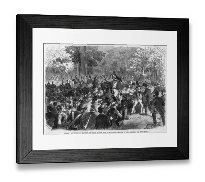 Framed Print : Alex II Assass. Attempt Framed Print : Alex II Assass. Attempt