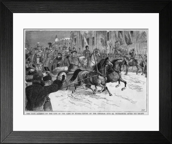 Framed Print : Alexander II Survives Framed Print : Alexander II Survives