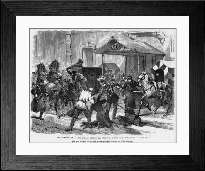 Framed Print : Loris-Melikov Attempt Framed Print : Loris-Melikov Attempt