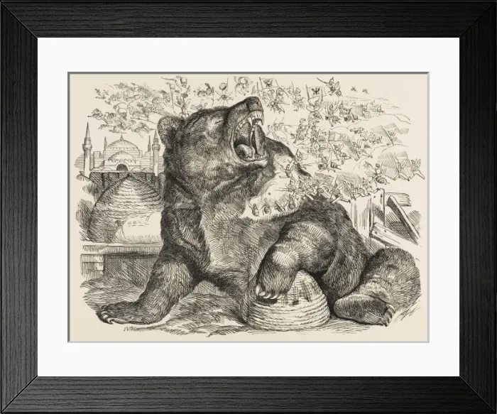 Framed Print : Russia and Turkey Framed Print : Russia and Turkey