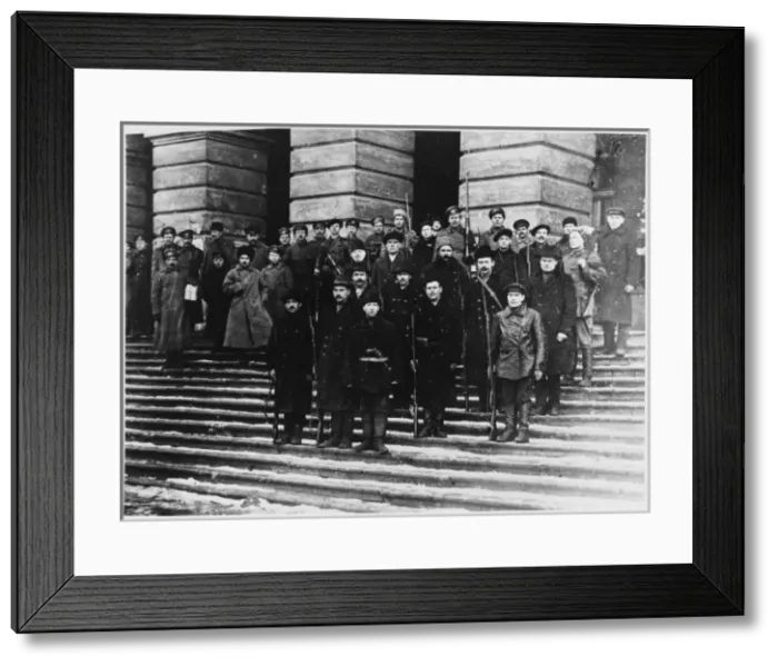 Framed Print : Putilov Red Guard Framed Print : Putilov Red Guard
