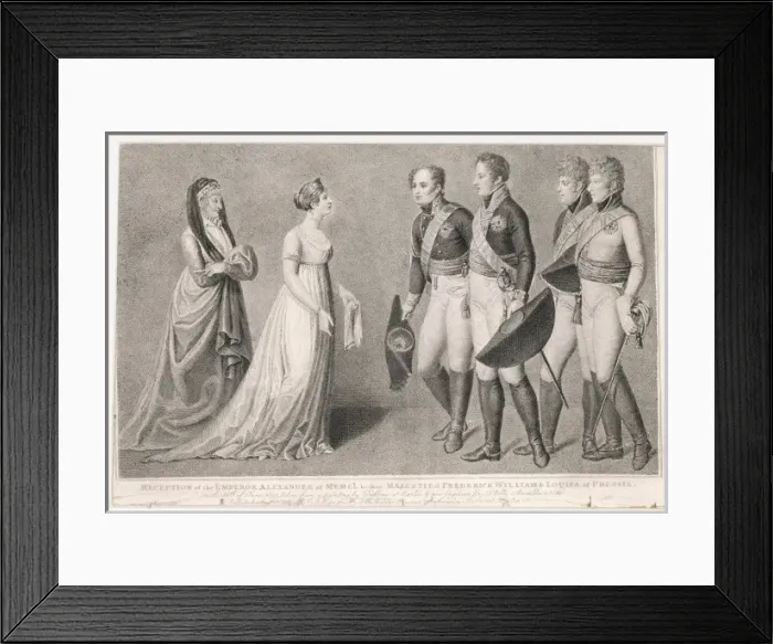 Framed Print : Alexander in Prussia Framed Print : Alexander in Prussia