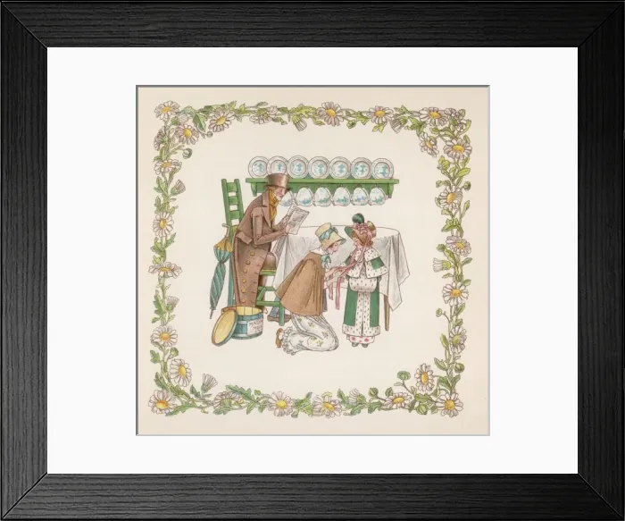 Framed Print : Girls New Hat Framed Print : Girls New Hat