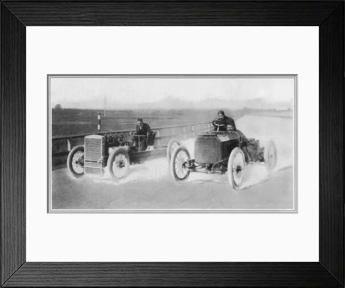Framed Print : Detroit Motor Race / 1903 Framed Print : Detroit Motor Race / 1903