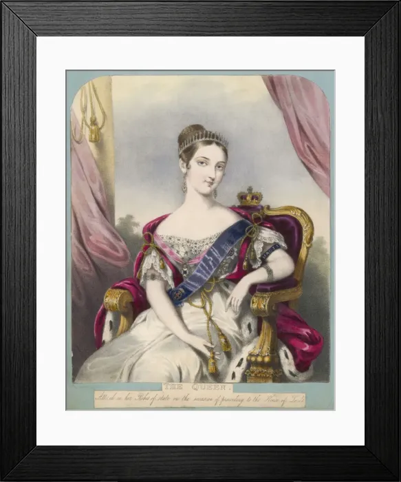 Framed Print : Victoria in 1837 Framed Print : Victoria in 1837