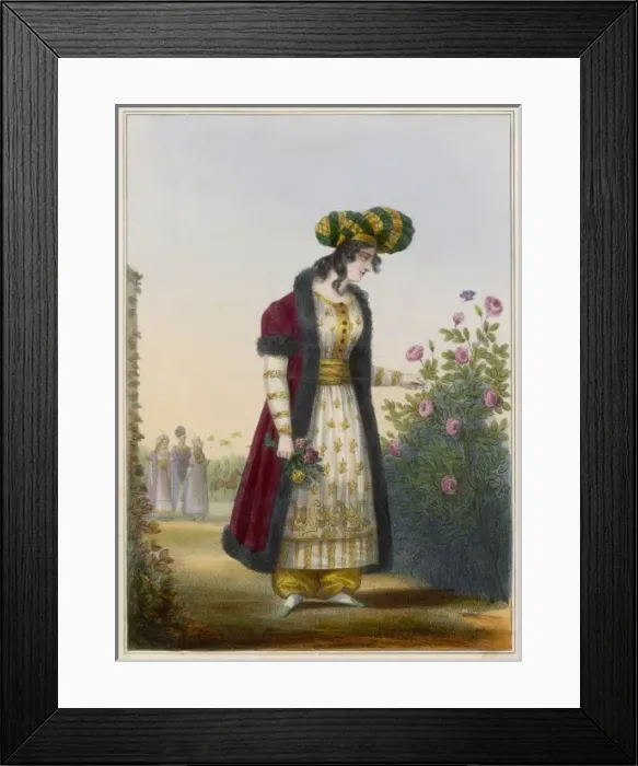 Framed Print : Lady of Georgia